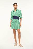 Image MICHELLE DRESS | SEAWEED STRIPE 1 of 5