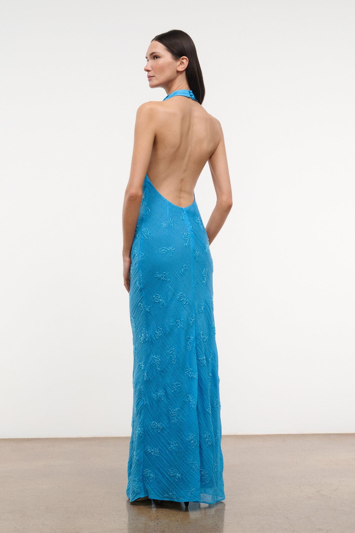 STAUD ROSELLE DRESS PACIFIC
