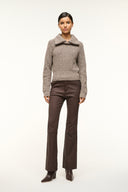 Image CHRISTOPHER SWEATER | MOCHA MELANGE 2 of 4