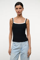SKYE TANK | BLACK BLACK / XS