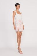 STAUD, Le Sable Dress in Ivory Cherry Blossom Toile, Size Large STAUD, Le Sable Dress in Ivory Cherry Blossom Toile, Size Large