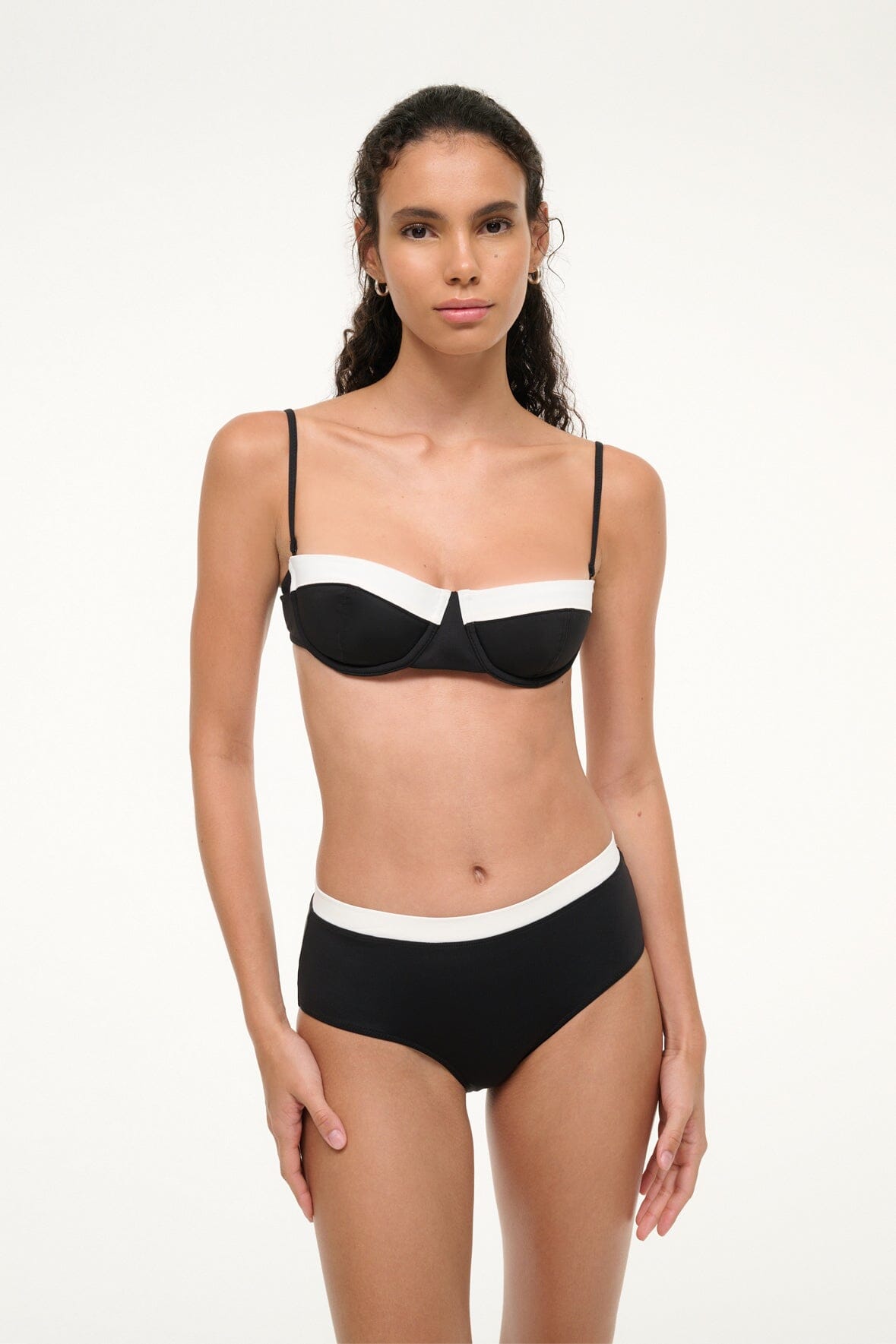 JO BALCONETTE BIKINI TOP WHITE