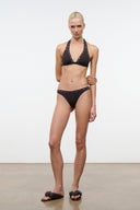 DANA BIKINI BOTTOM | ESPRESSO STUDS
