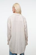 SANDBAR LINEN TOP | NATURAL NATURAL / XS