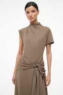 Image DAVINA DRESS | TRUFFLE 4 of 7