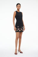 Image MERCER DRESS | DAHLIA DAYDREAM BLACK 2 of 6