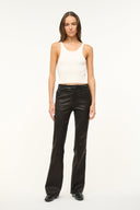 Image HANOVER LEATHER PANT | BLACK 1 of 7