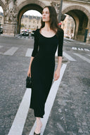 Image DOUVRES DRESS | BLACK 6 of 7