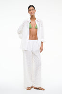 Image BONFIRE PANT | WHITE EYELET 3 of 6