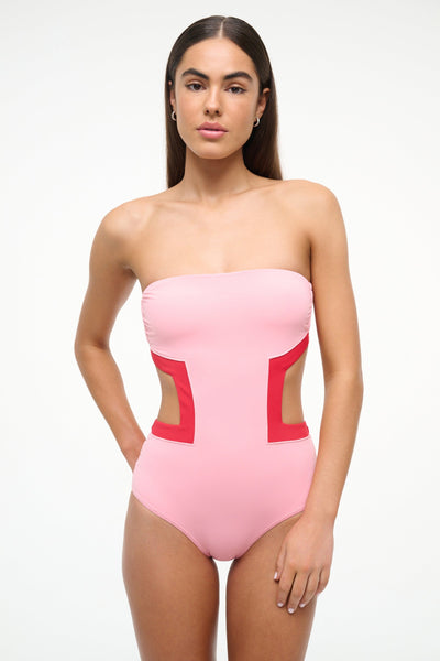 ワンピース STAUD Woman Dress Peach R25R2168LS SIEN STAUD: Dress woman - Peach | Staud dress R25R2168LS online