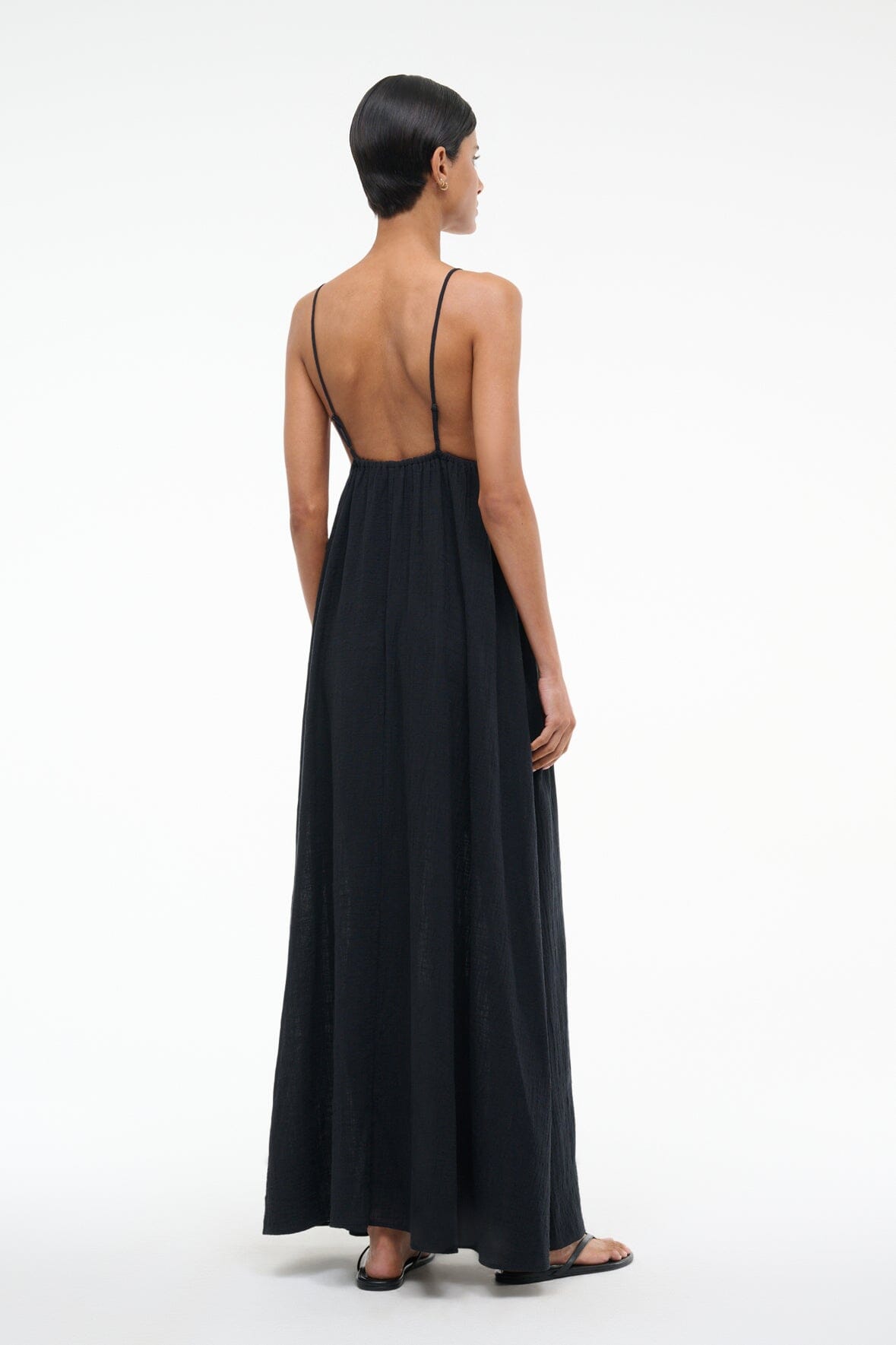 Image HANNA COVERUP DRESS | BLACK 3 of 6 and Clicking this image will trigger a zoom pop-up