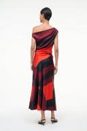 Image PHARE SILK DRESS | RUBY PRISM 3 of 6