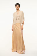 Image VINCENZO SKIRT | ROSE GOLD 1 of 7