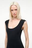 CHARLOTTE JERSEY DRESS | BLACK