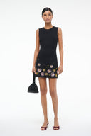 Image MERCER DRESS | DAHLIA DAYDREAM BLACK 1 of 6
