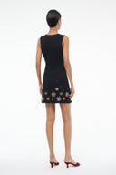 Image MERCER DRESS | DAHLIA DAYDREAM BLACK 3 of 6
