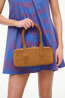 Image DUDE SHOULDER BAG | TAN SUEDE 4 of 7