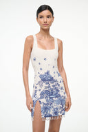 Image LE SABLE DRESS | BLUE TOILE 2 of 6
