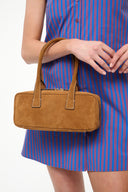 Image DUDE SHOULDER BAG | TAN SUEDE 6 of 7
