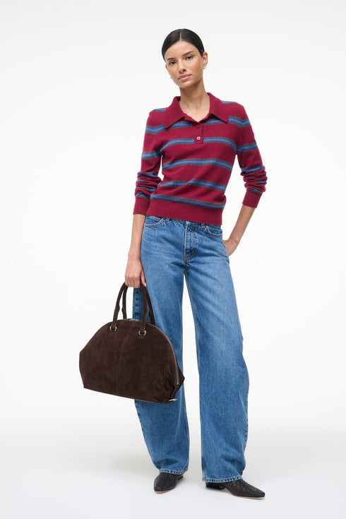 Go to HESTER SATCHEL ESPRESSO SUEDE view 2