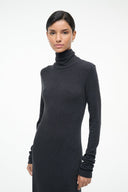 Image VANYA DRESS | CHARCOAL 2 of 7