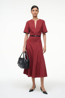 Image FRANCES DRESS | SANGRIA 6 of 7