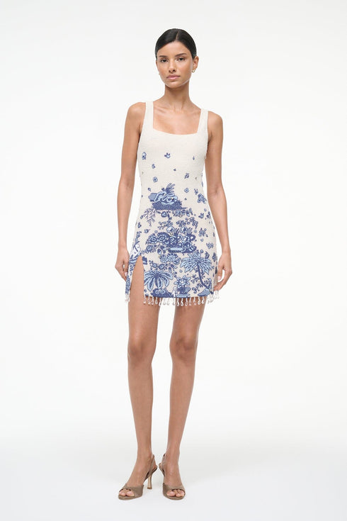 Go to LE SABLE DRESS BLUE TOILE view 1