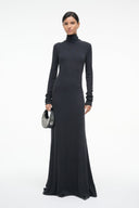 Image VANYA DRESS | CHARCOAL 3 of 7