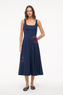 Image WELLS DRESS | NAVY ROMA 4 of 7