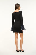 Image HAWTHORNE DRESS | BLACK NAVY 4 of 5