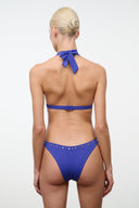 IRINA BIKINI TOP | COBALT STUDS COBALT STUDS / XS