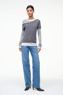 Image SERA TOP | HEATHER GREY MULTI 2 of 4