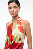 LIORA SILK TOP | RED ZONE