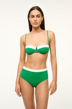 JO BALCONETTE TOP | VERT WHITE