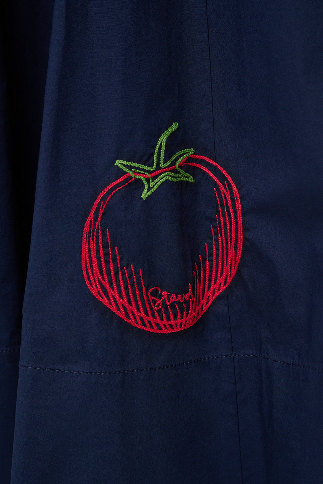 Image WELLS DRESS | NAVY ROMA 6 of 7 and Clicking this image will trigger a zoom pop-up