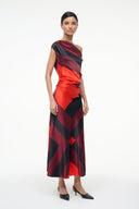 Image PHARE SILK DRESS | RUBY PRISM 4 of 6