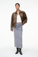 Image WILMA SKIRT | HEATHER GREY 1 of 7