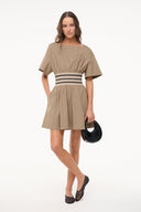 Image AMY MINI DRESS | TAUPE 5 of 6