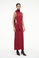 Image CANAL MIDI DRESS | SANGRIA 4 of 6