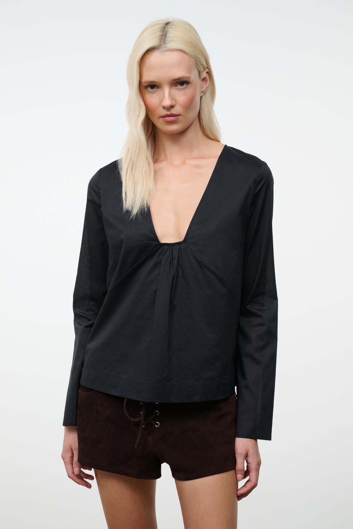 STAUD SU26 VIVI TOP BLACK