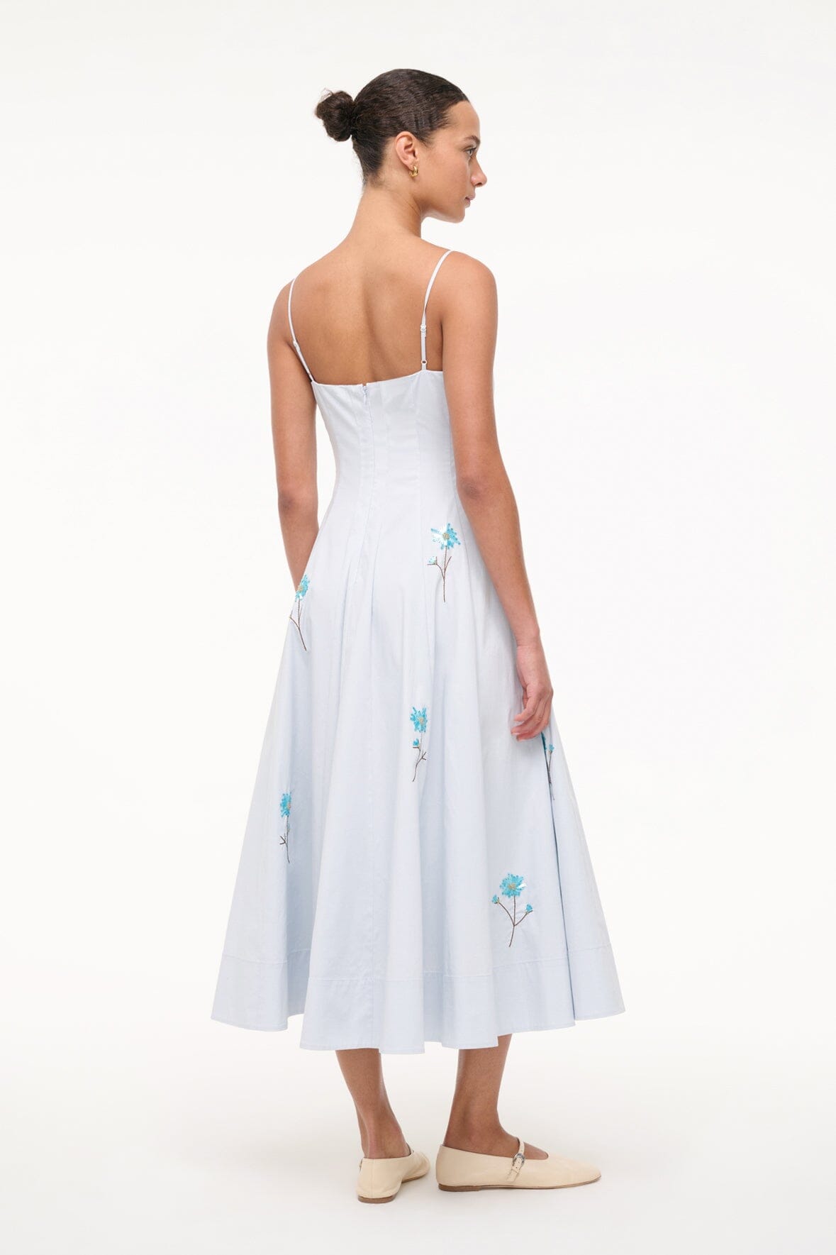 Image WYLIE DRESS | DANDELION SKY 4 of 6 and Clicking this image will trigger a zoom pop-up