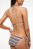 Image SISLEY SIDE TIE BIKINI BOTTOM | MARKET STRIPE 5 of 6