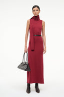 Image CANAL MIDI DRESS | SANGRIA 5 of 6
