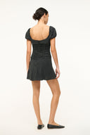 Image ELBA MINI SILK DRESS | BLACK 4 of 6