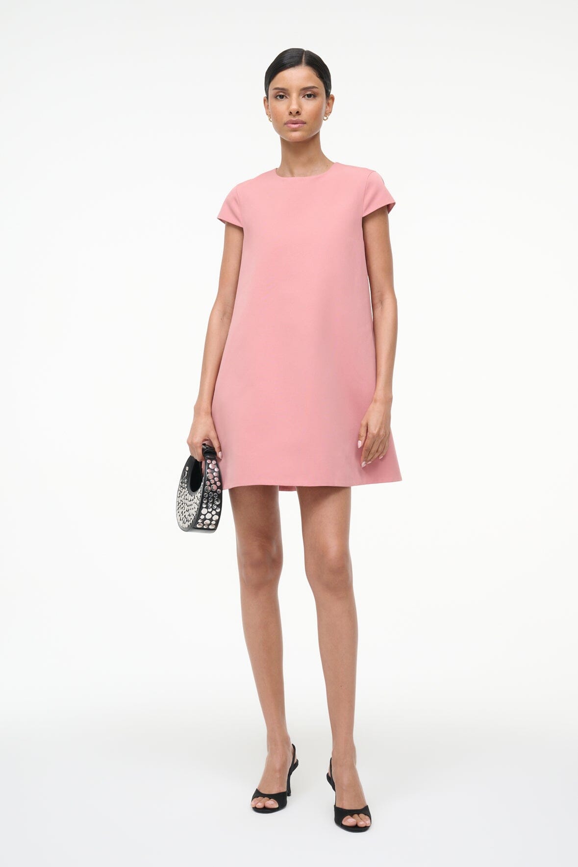 Image MIA DRESS | ROSEWATER 1 of 6 and Clicking this image will trigger a zoom pop-up