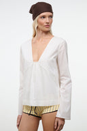VIVI TOP | IVORY IVORY / XS