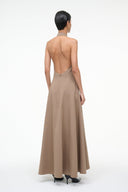 Image STELLA DRESS | TAUPE 4 of 7
