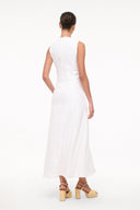 Image MARTINE LINEN DRESS | WHITE 3 of 5