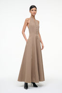 Image STELLA DRESS | TAUPE 2 of 7