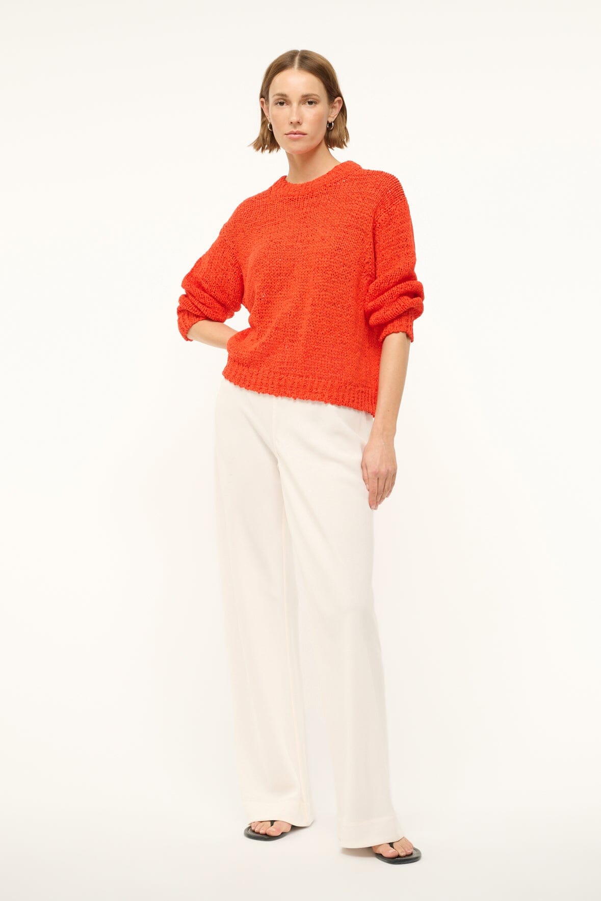 Image CALA SWEATER | CAYENNE 2 of 6 and Clicking this image will trigger a zoom pop-up